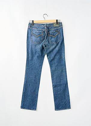 Jeans coupe slim tissage brut taille normale bleu TEDDY SMITH femme