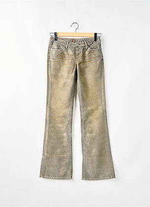 Jean coupe flare taille normale taille normale gris TEDDY SMITH femme