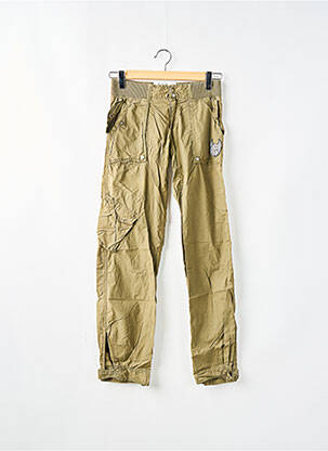 Pantalon cargo coupe droite taille normale vert TEDDY SMITH femme