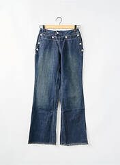 Jeans bootcut bleu SCHOOL RAG pour femme seconde vue