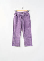 Pantalon 7/8 violet SCHOOL RAG pour femme seconde vue