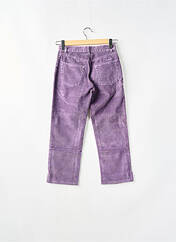 Pantalon 7/8 violet SCHOOL RAG pour femme seconde vue