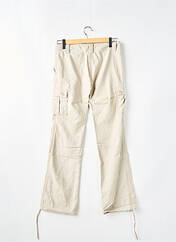 Pantalon cargo beige TEDDY SMITH pour femme seconde vue