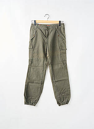 Pantalon cargo vert TEDDY SMITH pour homme