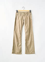 Pantalon chino beige FREEMAN T.PORTER pour femme seconde vue