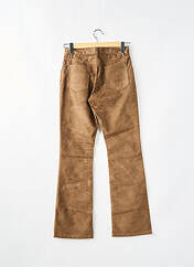 Pantalon flare marron TEDDY SMITH pour femme seconde vue