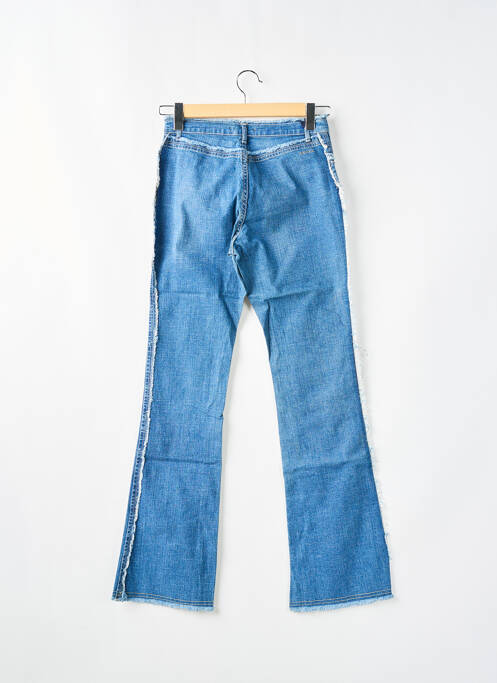 Jean coupe flare taille basse taille basse bleu SCHOOL RAG femme