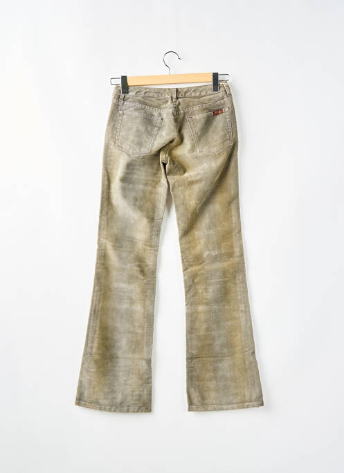 Jean coupe flare taille normale taille normale gris TEDDY SMITH femme