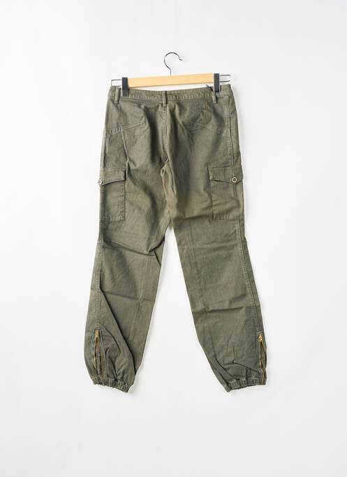 Pantalon cargo poches taille normale vert TEDDY SMITH homme