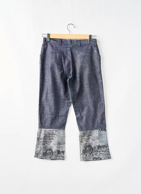 Pantacourt bleu TEDDY SMITH pour femme