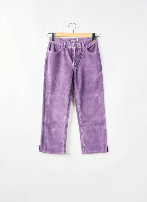 Pantalon 7/8 violet SCHOOL RAG pour femme