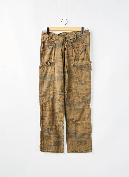 Pantalon cargo vert FREEMAN T.PORTER pour femme