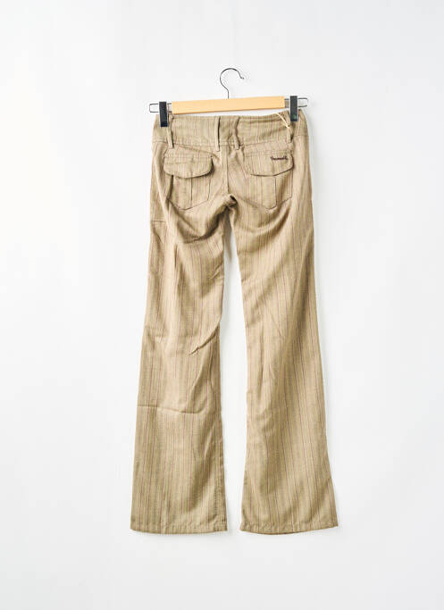 Pantalon chino beige FREEMAN T.PORTER pour femme