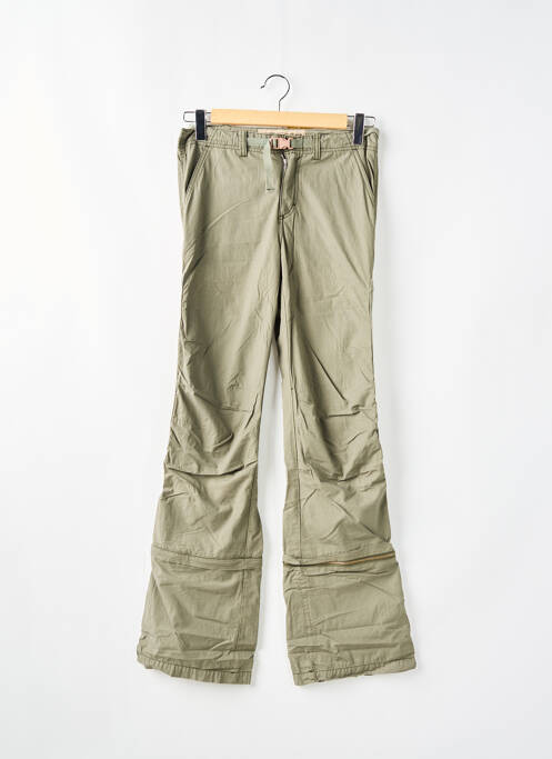 Pantalon chino vert FREEMAN T.PORTER pour femme