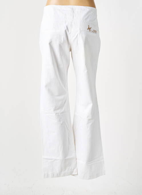 Pantalon droit blanc FREEMAN T.PORTER pour femme