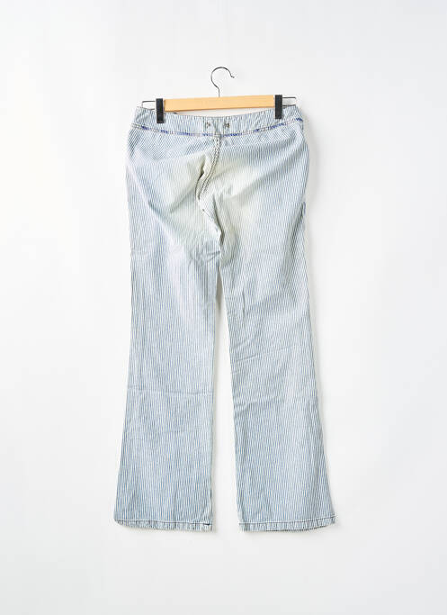 Pantalon droit bleu TEDDY SMITH pour femme