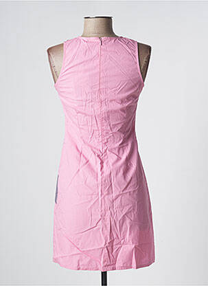 Robe courte sans manche sans manche rose BE YOU K femme