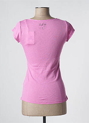 Top stretch manches courtes violet RWD femme