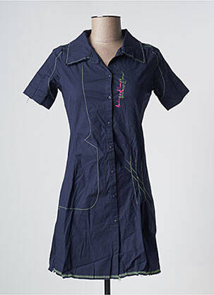 Robe courte bleu HARDCORE SESSION pour femme