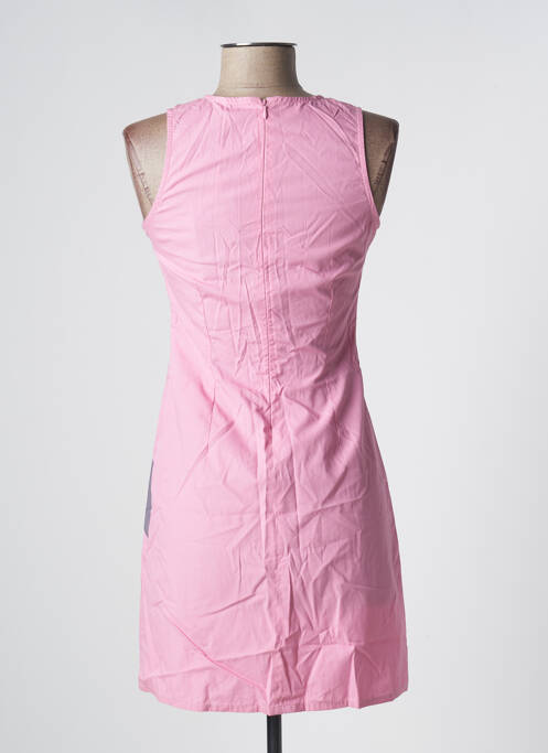 Robe courte sans manche sans manche rose BE YOU K femme