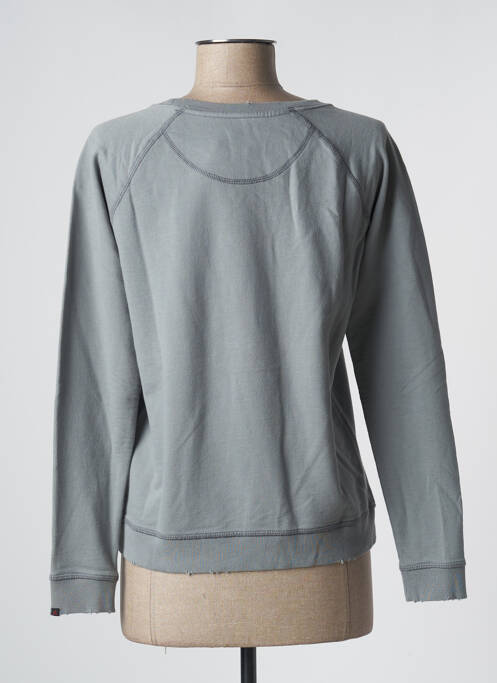 Sweat-shirt stretch manches longues gris ARTISTS femme