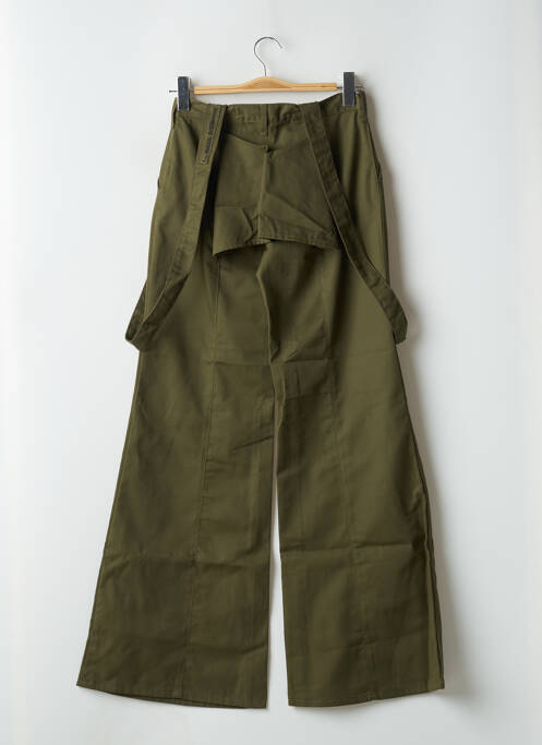 Pantalon flare taille basse taille basse vert LA BRIGADA INTERNACIONAL femme
