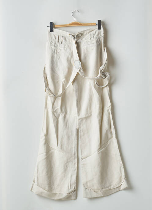 Pantalon droit beige CHILLI PEPPER pour femme