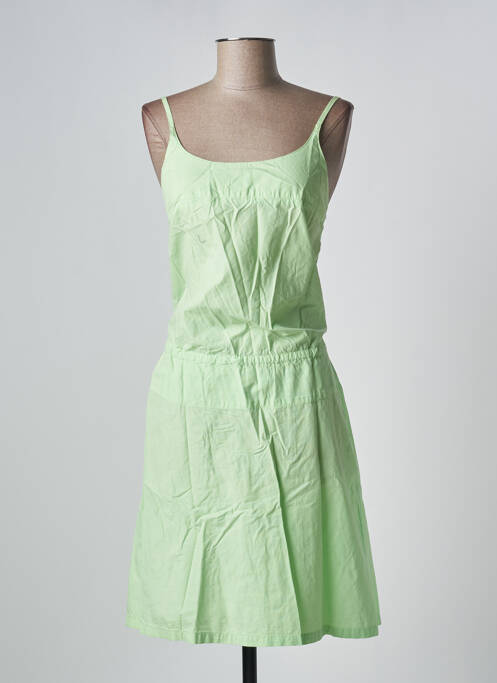 Robe mi-longue vert SESSUN pour femme