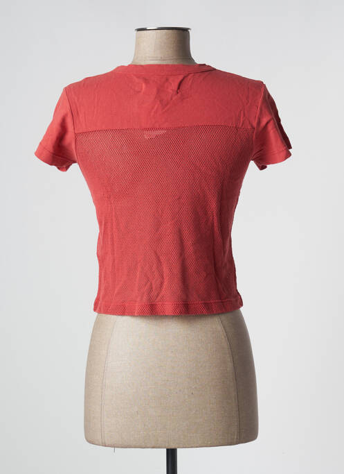 Top rouge SCHOOL RAG pour femme