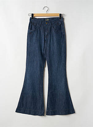 Jean coupe flare taille haute taille haute bleu BE YOU K femme