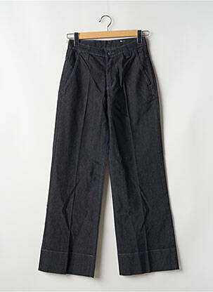 Jeans coupe large stretch taille haute noir CHEAP MONDAY femme