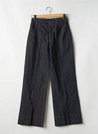 Jeans coupe large stretch taille haute noir CHEAP MONDAY femme