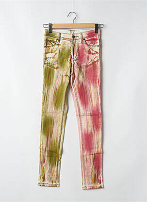 Jeans coupe slim tissage brut taille normale beige CHEAP MONDAY femme