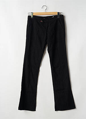 Pantalon flare taille basse taille basse noir CIMARRON femme