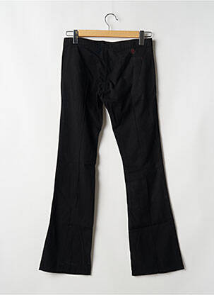 Pantalon flare taille basse taille basse noir CIMARRON femme