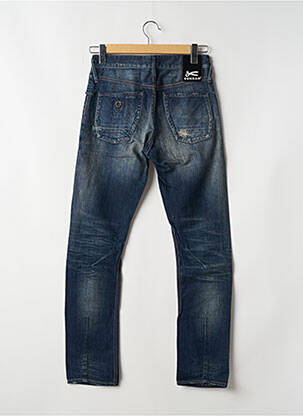 Jeans coupe slim fermeture boutonnée sur le devant taille normale bleu DENHAM homme