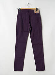 Pantalon slim violet CIMARRON pour femme seconde vue