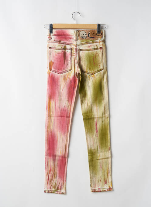 Jeans coupe slim beige CHEAP MONDAY pour femme