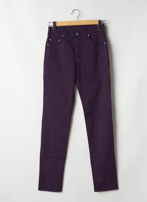 Pantalon slim violet CIMARRON pour femme