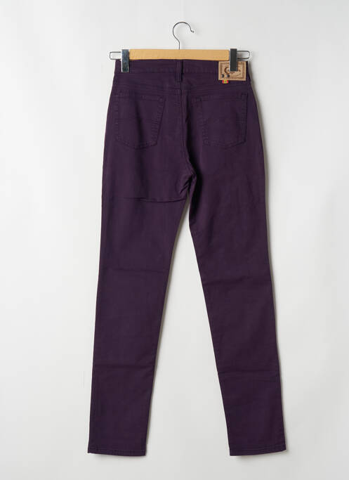 Pantalon slim violet CIMARRON pour femme