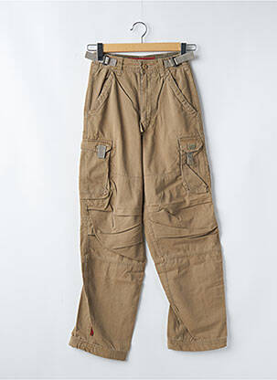 Pantalon cargo coupe droite taille normale beige FREEMAN T.PORTER homme