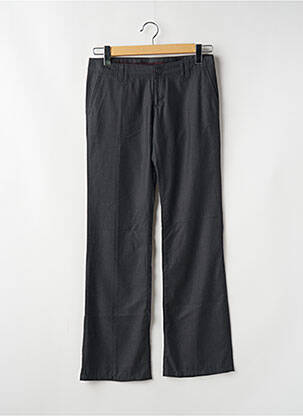 Pantalon chino tissage popeline taille normale gris FREEMAN T.PORTER femme