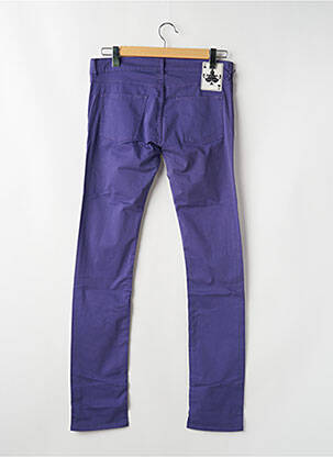 Jeans coupe slim tissage brut taille normale violet HELLS BELLS femme
