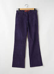 Jeans coupe droite violet FREEMAN T.PORTER pour femme seconde vue