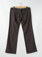 Pantalon chino marron FREEMAN T.PORTER pour femme seconde vue