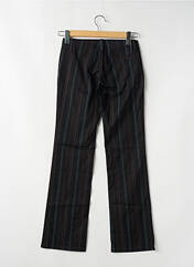 Pantalon chino noir FREEMAN T.PORTER pour femme seconde vue