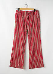 Pantalon droit rouge FREEMAN T.PORTER pour femme seconde vue