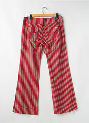 Pantalon droit rouge FREEMAN T.PORTER pour femme seconde vue