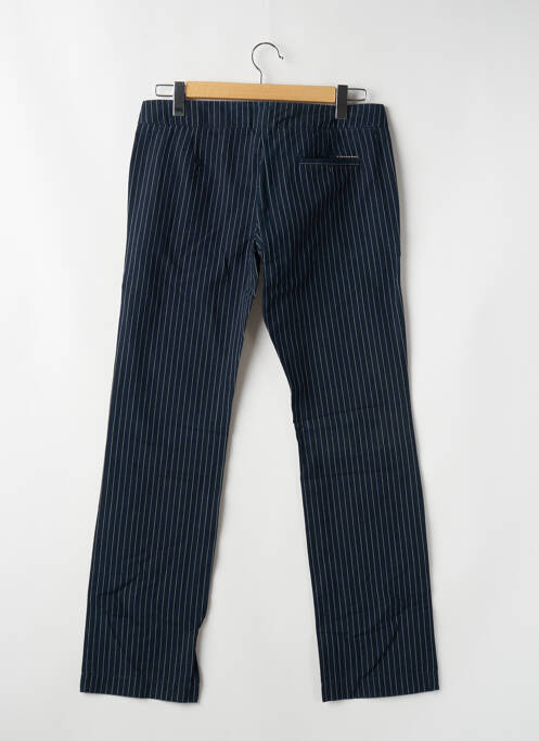 Pantalon chino tissage popeline taille normale bleu FORNARINA femme