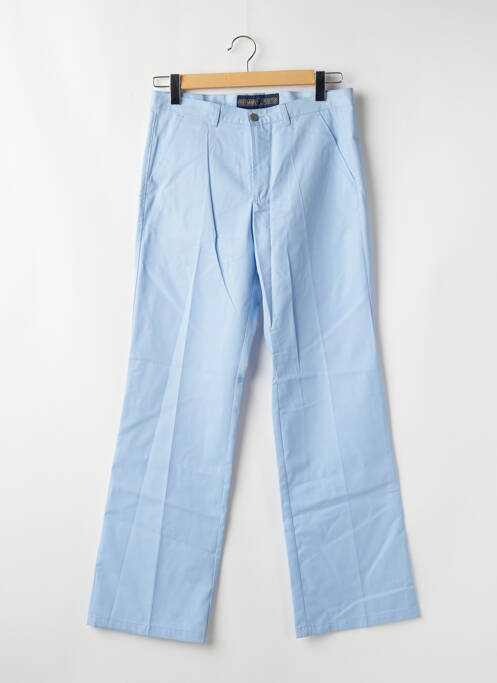 Pantalon chino tissage popeline taille normale bleu FREEMAN T.PORTER femme